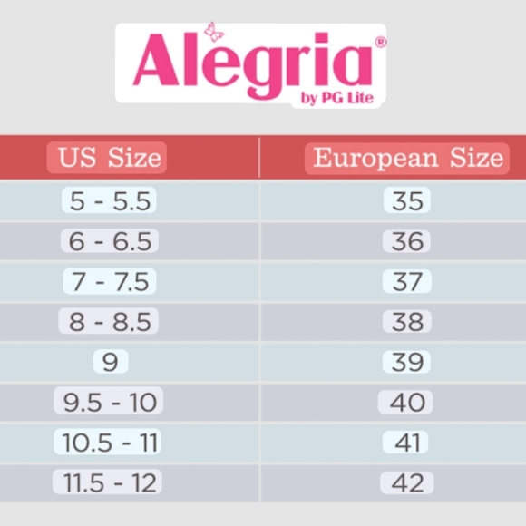 Alegria Betty Hippie Momma Peace Sign Multi Color Sandals New In Box - Picture 9 of 11